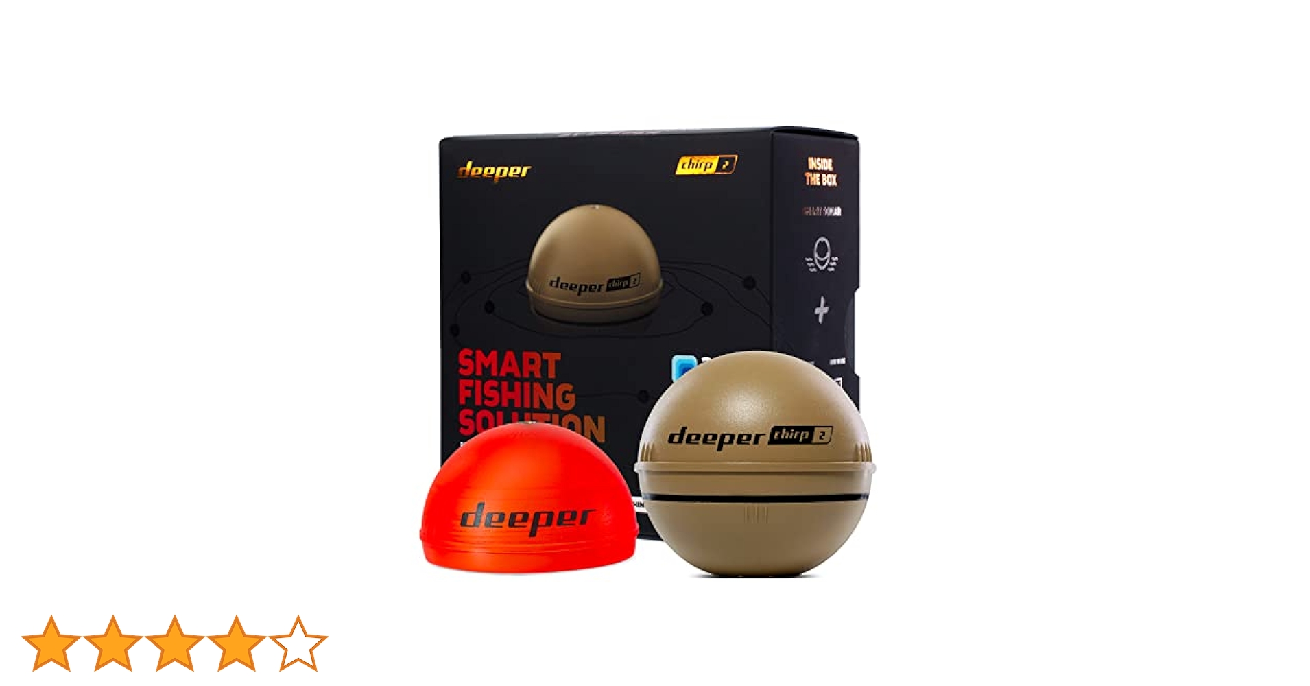 Amazon | Deeper Chirp 2 ソナー魚群探知機 - ポータブル魚群